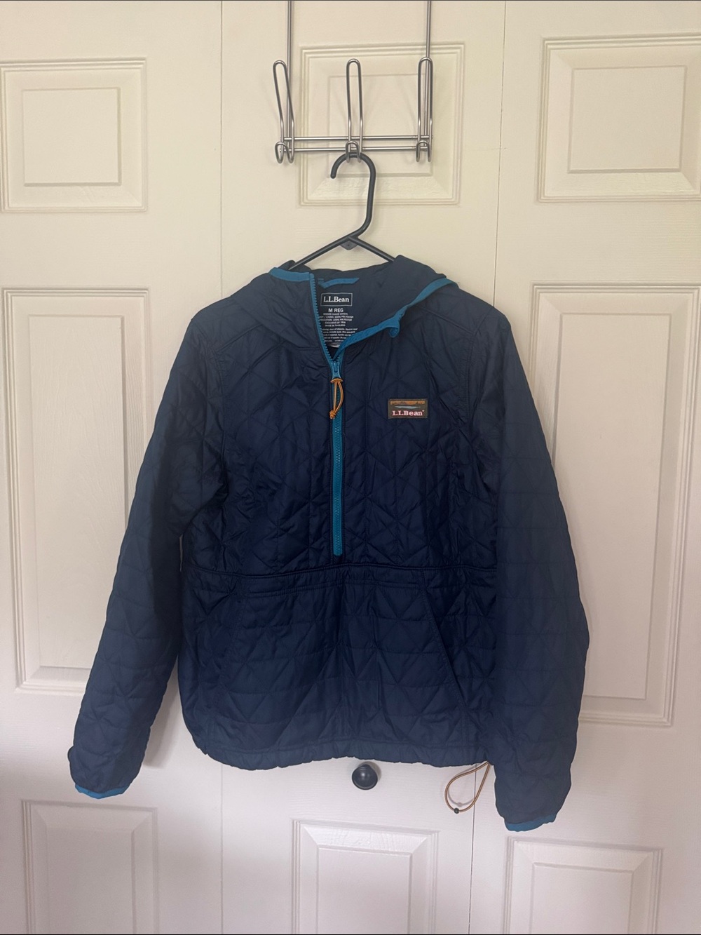 LL BEAN windbreaker zip up size M